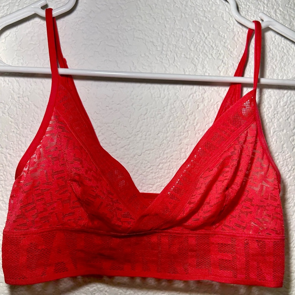 Calvin Klein Lace Bralette - Picture 3 of 5